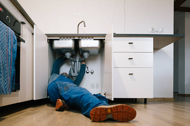 Professional Drain Cleaning technician working in Eminence, IN